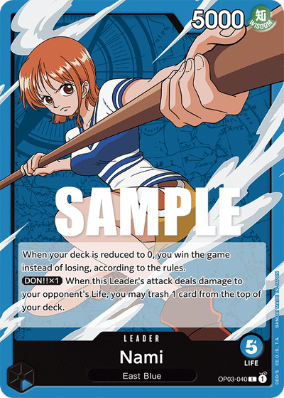 Nami OP03-040 Pillars of Strength One Piece Karte
