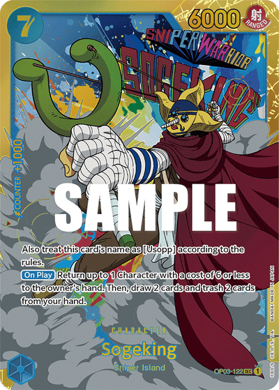 Sogeking OP03-122 Pillars of Strength One Piece Karte