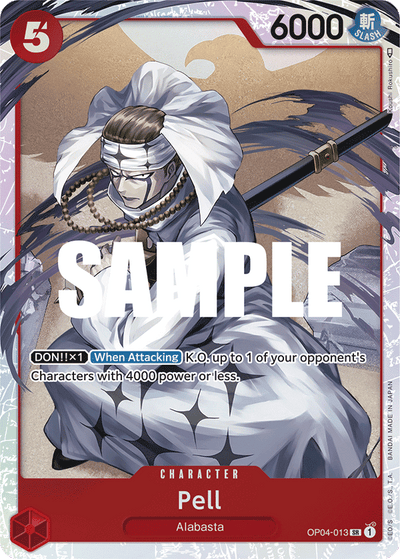 Pell OP04-013 Kingdoms of Intrigue One Piece Karte