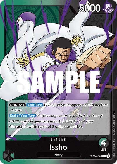 Issho OP04-020 Kingdoms of Intrigue One Piece Karte