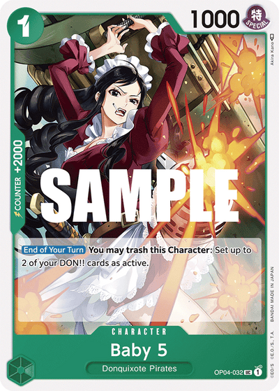 Baby 5 OP04-032 Kingdoms of Intrigue One Piece Karte