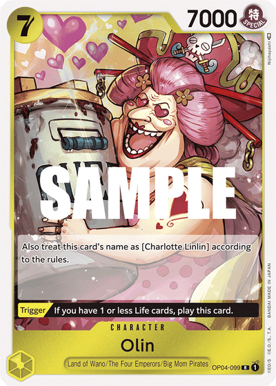Olin OP04-099 Kingdoms of Intrigue One Piece Karte