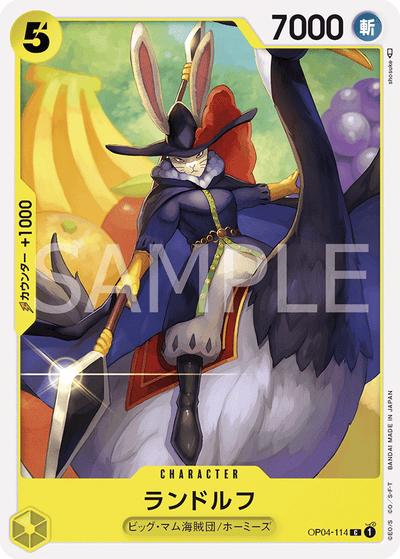 Randolph OP04-114 Kingdoms of Intrigue One Piece Karte