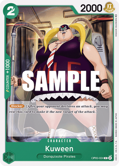 Kuween OP05-024 Awakening of the New Era One Piece Karte