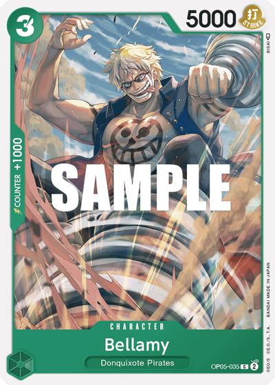 Bellamy OP05-035 Awakening of the New Era One Piece Karte