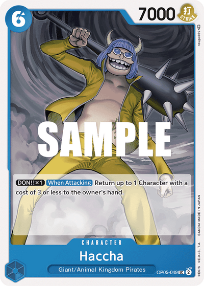 Haccha OP05-049 Awakening of the New Era One Piece Karte