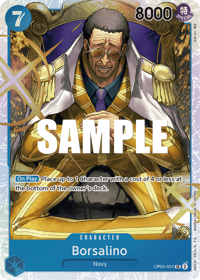 Borsalino OP05-051 Awakening of the New Era One Piece Karte