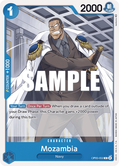 Mozambia OP05-053 Awakening of the New Era One Piece Karte