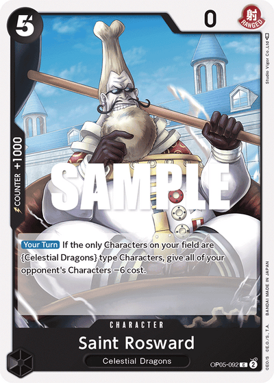 Saint Rosward OP05-092 Awakening of the New Era One Piece Karte