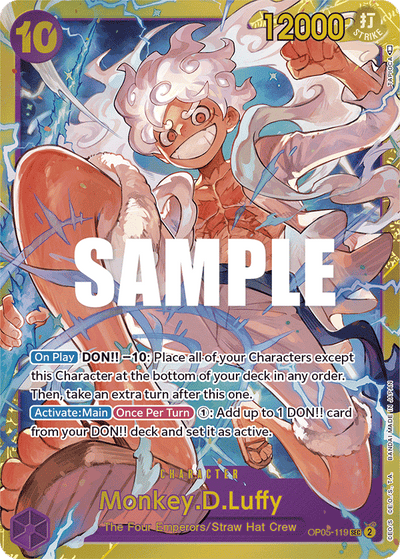 Monkey.D.Luffy OP05-119 Awakening of the New Era One Piece Karte