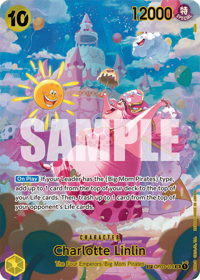 Charlotte Linlin OP03-114 (Parallel 2) Wings of the Captain One Piece Karte