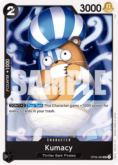 Kumacy OP06-085 Wings of the Captain One Piece Karte