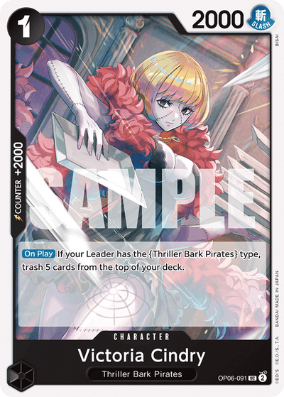 Victoria Cindry OP06-091 Wings of the Captain One Piece Karte