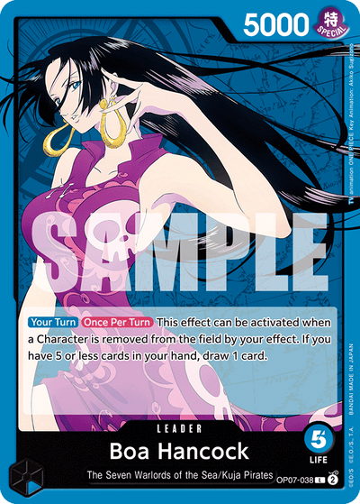 Boa Hancock OP07-038 500 Years in the Future One Piece Karte