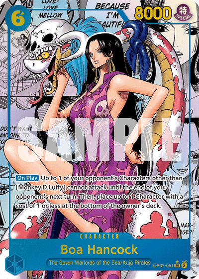 Boa Hancock OP07-051 (Parallel 2) 500 Years in the Future One Piece Karte