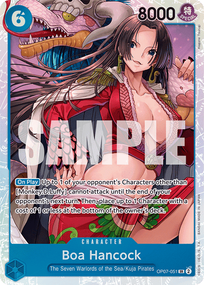 Boa Hancock OP07-051 500 Years in the Future One Piece Karte