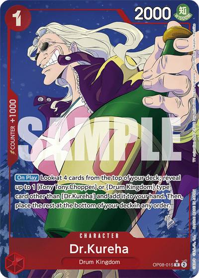 Dr.Kureha OP08-015 (Parallel 1) Two Legends One Piece Karte