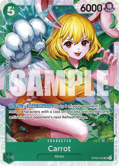 Carrot OP08-023 Two Legends One Piece Karte