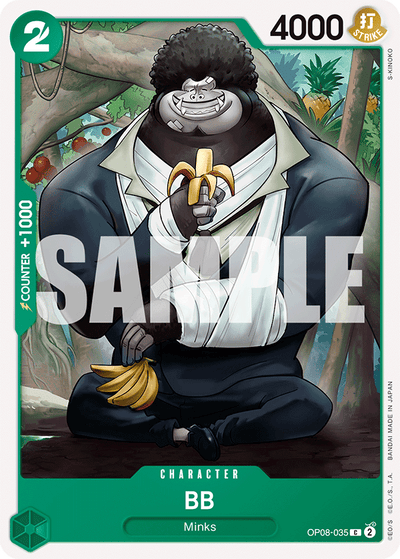 BB OP08-035 Two Legends One Piece Karte