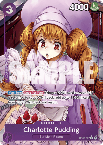 Charlotte Pudding OP08-067 (Parallel 1) Two Legends One Piece Karte