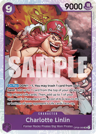 Charlotte Linlin OP08-069 Two Legends One Piece Karte