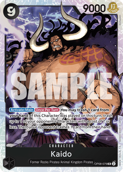 Kaido OP08-079 Two Legends One Piece Karte
