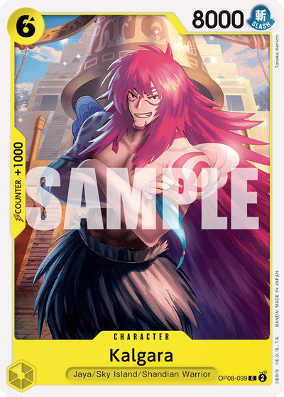 Kalgara OP08-099 Two Legends One Piece Karte