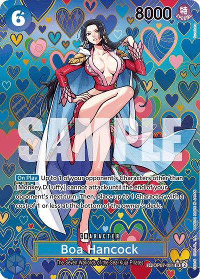 Boa Hancock OP07-051 (Parallel 3) Emperors in the New World One Piece Karte