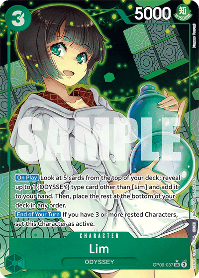 Lim OP09-037 (Parallel 1) Emperors in the New World One Piece Karte