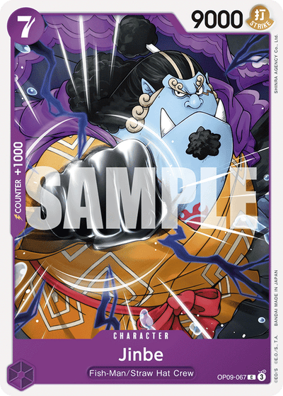 Jinbe OP09-067 Emperors in the New World One Piece Karte