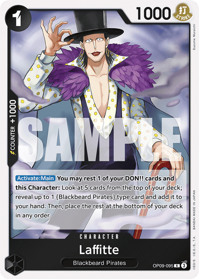 Laffitte OP09-095 Emperors in the New World One Piece Karte