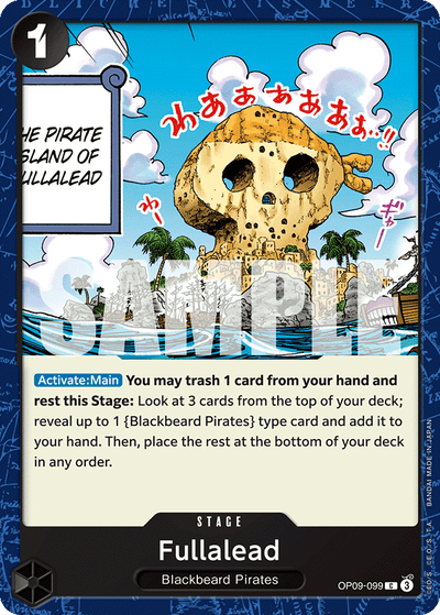 Fullalead OP09-099 Emperors in the New World One Piece Karte