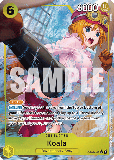 Koala OP09-103 (Parallel 1) Emperors in the New World One Piece Karte