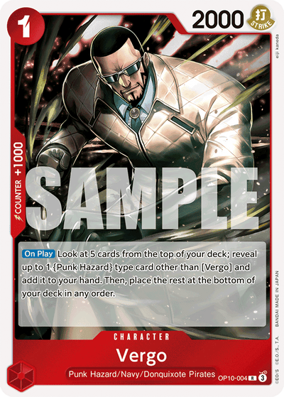 Vergo OP10-004 Royal Blood One Piece Karte