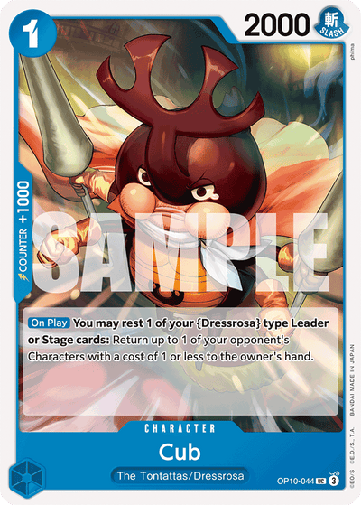 Cub OP10-044 Royal Blood One Piece Karte