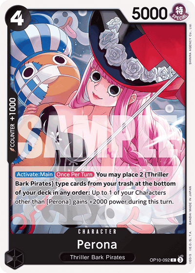Perona OP10-092 Royal Blood One Piece Karte