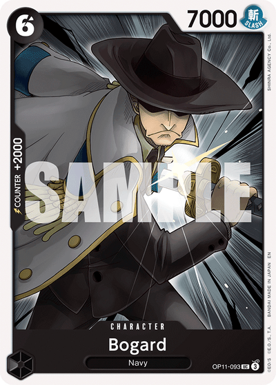 Bogard OP11-093 A Fist of Divine Speed One Piece Karte