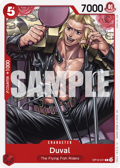 Duval OP12-011 Legacy of the Master One Piece Karte