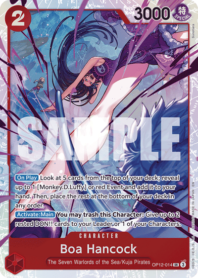 Boa Hancock OP12-014 Legacy of the Master One Piece Karte