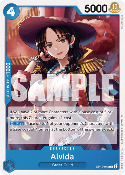 Alvida OP12-042 Legacy of the Master One Piece Karte