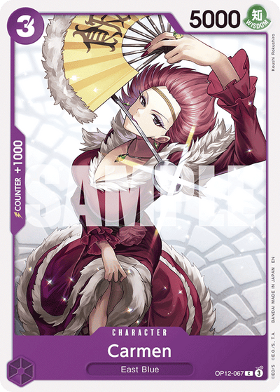 Carmen OP12-067 Legacy of the Master One Piece Karte