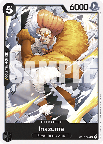 Inazuma OP12-083 Legacy of the Master One Piece Karte