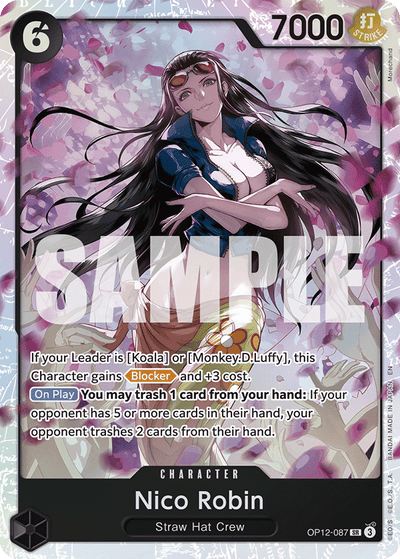 Nico Robin OP12-087 Legacy of the Master One Piece Karte