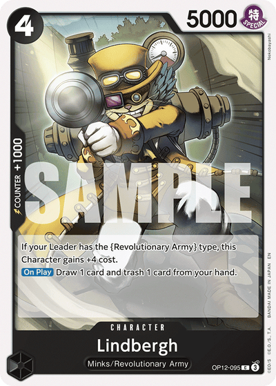 Lindbergh OP12-095 Legacy of the Master One Piece Karte