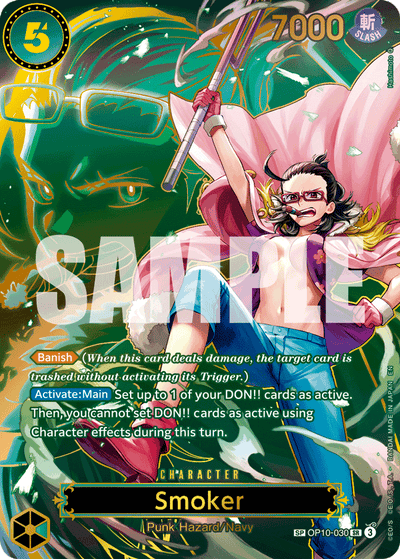 Smoker OP10-030 (Parallel 2) Carrying On His Will One Piece Karte