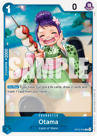Otama OP13-043 Carrying On His Will One Piece Karte