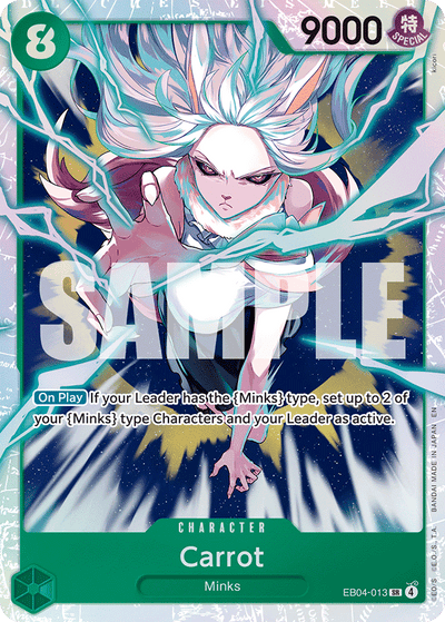 Carrot EB04-013 The Azure Sea's Seven One Piece Karte