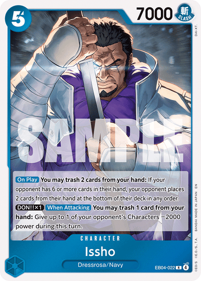 Issho EB04-022 The Azure Sea's Seven One Piece Karte