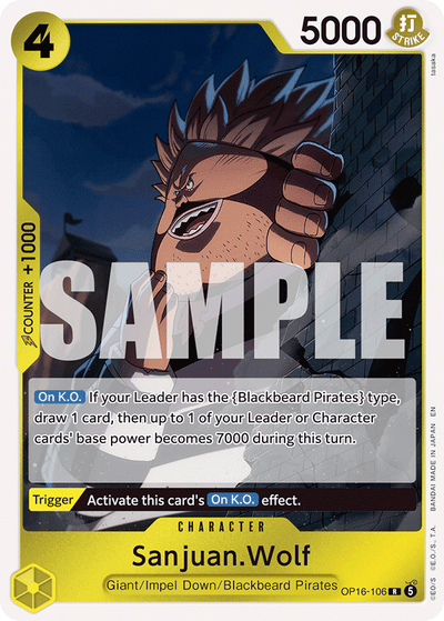 Sanjuan.Wolf OP16-106 The Time of Battle One Piece Karte