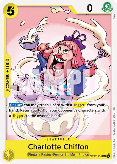 Charlotte Chiffon OP17-105 The World's Strongest Warriors One Piece Karte